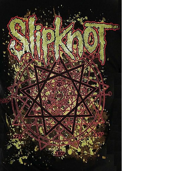 Slipknot Band Nonagram Logo metal rock Official T-Shirt 3XL XXXL NWT - Picture 5 of 5